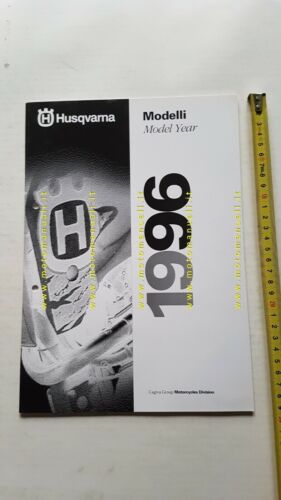 Husqvarna Model Year 1996 opuscolo cartella stampa originale no depliant
