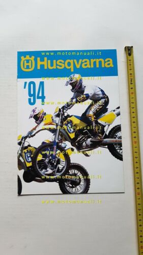 Husqvarna produzione modelli 1994 depliant moto originale brochure