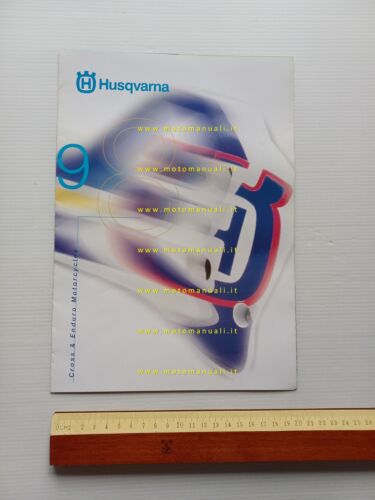 Husqvarna produzione modelli 1998 depliant moto originale brochure