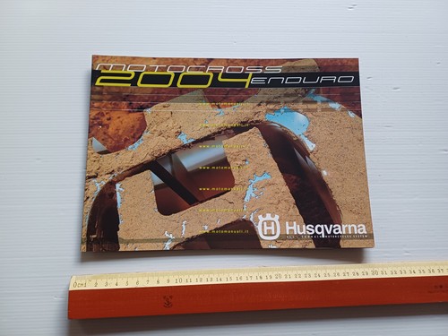 Husqvarna produzione modelli 2004 Cross Enduro depliant italiano originale