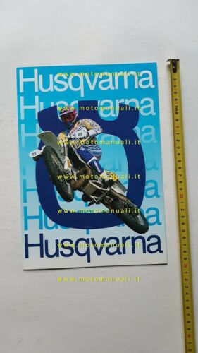 Husqvarna produzione modelli Cross Enduro 1992 depliant moto originale brochure