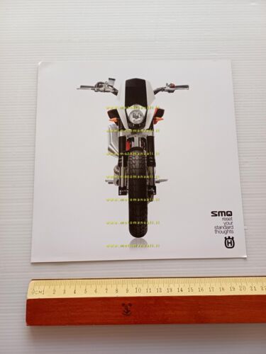 Husqvarna SMQ concept prototipo 2008 depliant italiano originale