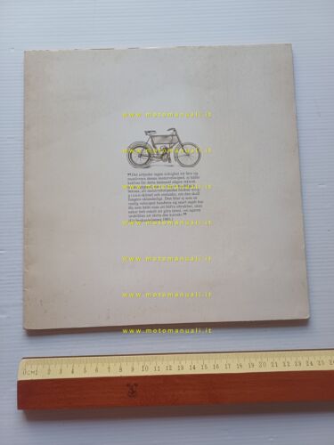 Husqvarna storia modelli gare produzione 1903-1969 depliant originale svedese