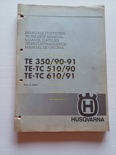 Husqvarna TE 350 1990-91 - TE 510 1990 - TE …