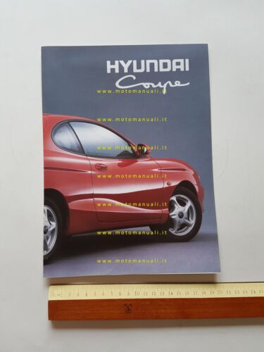 Hyundai Coupè 1996 depliant originale italiano