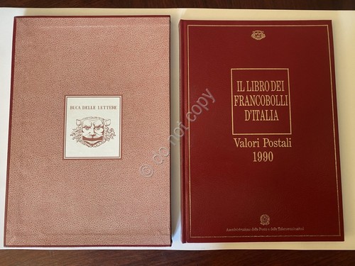 Il Libro dei francobolli d'Italia Buca delle lettere 1990 vuoto