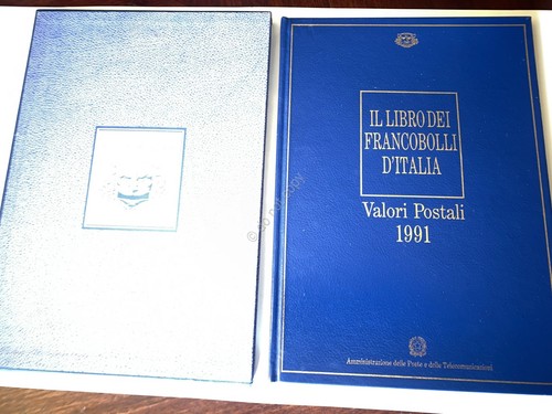 Il Libro dei francobolli d'Italia Buca delle lettere 1991 vuoto