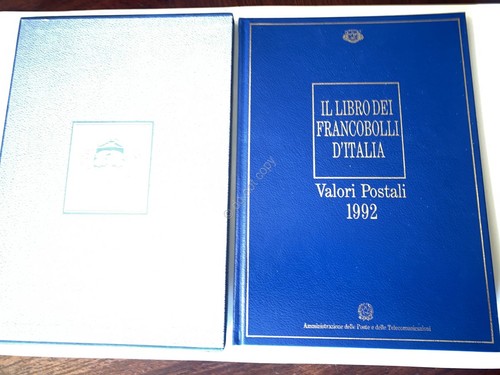 Il Libro dei francobolli d'Italia Buca delle lettere 1992 vuoto