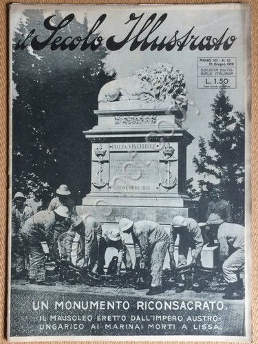 Il Secolo Illustrato - Anno V N.12 1919 - Giro …