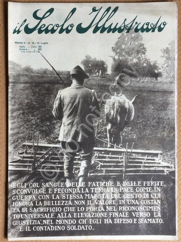 Il Secolo Illustrato - Anno V N.14 1917 - WWI …