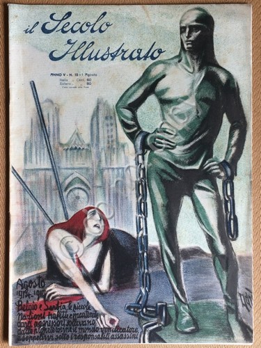 Il Secolo Illustrato - Anno V N.15 1917 - WWI …
