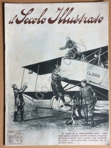 Il Secolo Illustrato - Anno V N.16 1917 - WWI …