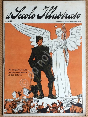 Il Secolo Illustrato - Anno V N.17 1919 - Ciclismo …