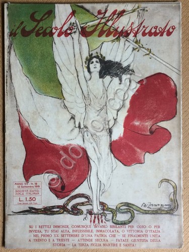 Il Secolo Illustrato - Anno V N.18 1919 - Adunata …