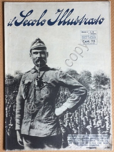 Il Secolo Illustrato - Anno V N.19 1917 - WWI …