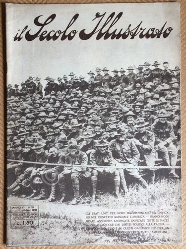 Il Secolo Illustrato - Anno V N.19 1918 - WWI …