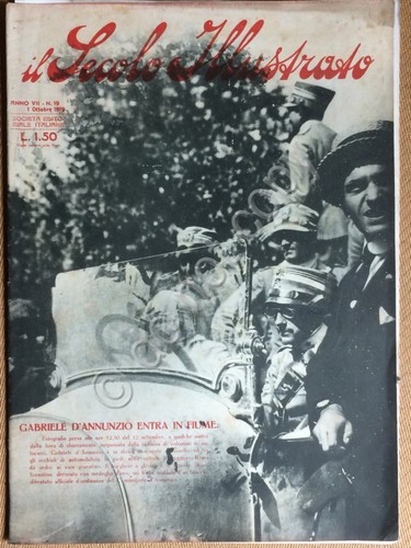 Il Secolo Illustrato - Anno V N.19 1919 - Gabriele …