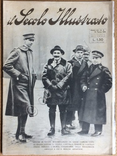 Il Secolo Illustrato - Anno V N.6 1919 - Monumento …