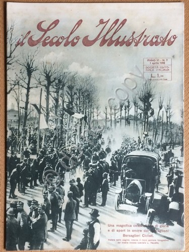 Il Secolo Illustrato - Anno V N.7 1918 - WWI …