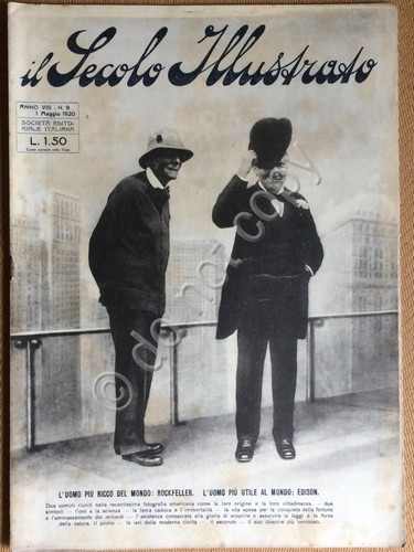 Il Secolo Illustrato - Anno V N.9 1920 - Conferenza …
