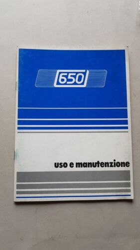 Innocenti 650 1986 Manuale Uso Manutenzione Libretto Originale AUTO