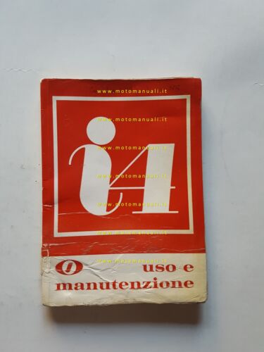 Innocenti I4 1964 manuale uso manutenzione libretto istruzioni originale