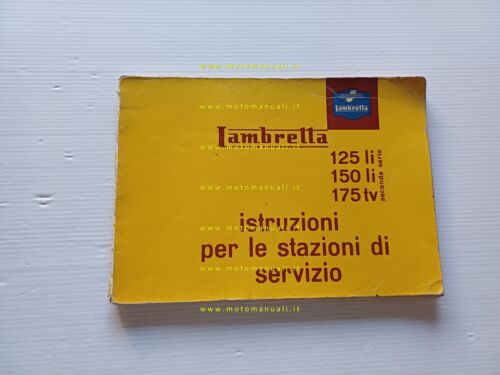 Innocenti Lambretta 125-150 Li - 175 TV 2a Serie 1960 …