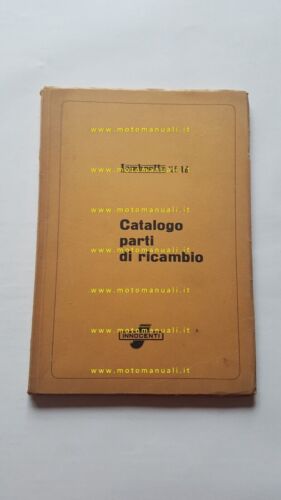 Innocenti Lambretta 125 LD catalogo ricambi originale spare parts catalogue