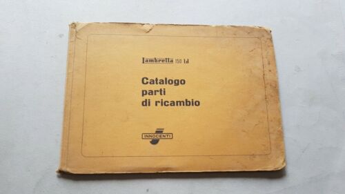 Innocenti Lambretta 150 LD catalogo ricambi originale spare parts catalogue