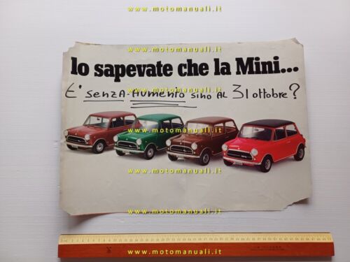 Innocenti Mini Cooper - Minor - T anni 60 locandina …