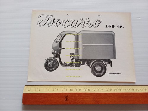 ISO Isocarro 150 anni 50 depliant italiano originale