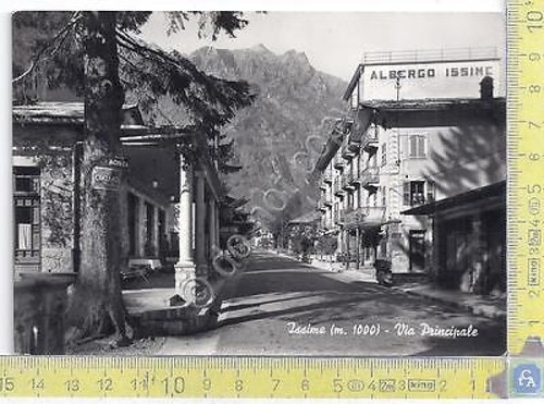 Issime - Via Principale - Main Street - Cartolina - …