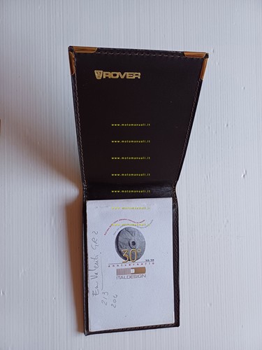 Italdesign Giugiaro 1998 notes e portanotes gadget da cartella stampa …