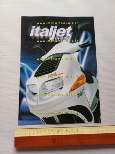 Italjet 125 Formula scooter anni 90 depliant italiano originale