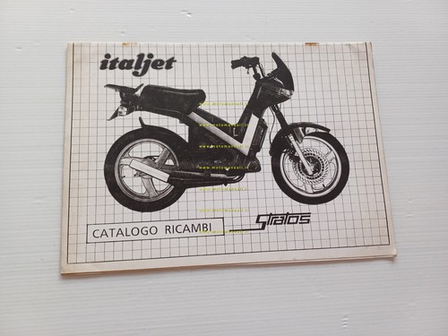 Italjet 50 Stratos tubone catalogo ricambi TELAIO originale