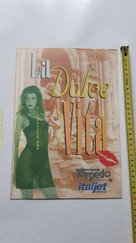 Italjet 50 Torpedo scooter 1997 depliant originale brochure