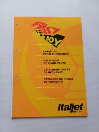 Italjet Fast Boy 50 minicross catalogo ricambi originale Spare Parts …