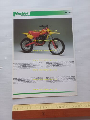 Italjet modelli 50 minicross JX - Pee-Wee - XA Comp. …