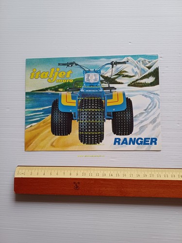 Italjet Ranger 90 1982 depliant italiano originale