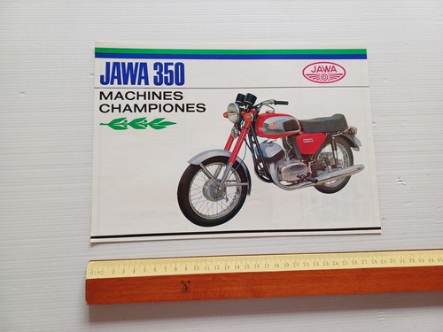 Jawa 350 mod. 634-5 depliant originale francese