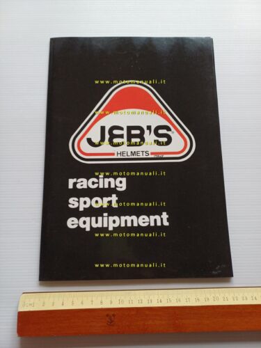 JEB's catalogo caschi abbigliamento moto anni 70-80 depliant originale