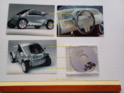 Jeep Trio prototipo lotto 3 foto + CD da cartella …