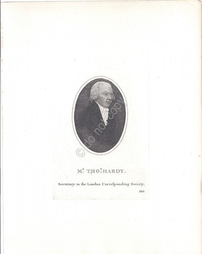 John Kay - Litografia Inglese - Mr. Thomas Hardy - …