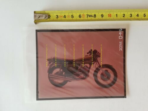 Kawasaki 500 Mach III H1 1973 positivo originale no depliant