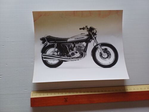 Kawasaki 500 Mach III H1 foto cartella stampa originale no …