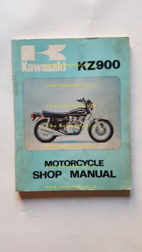 Kawasaki 900 Z1-Z1A-Z1B-KZ 900 A4 1973-76 manuale officina originale shop …