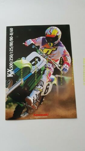 Kawasaki Cross Modelli 1993 depliant ITALIANO originale brochure