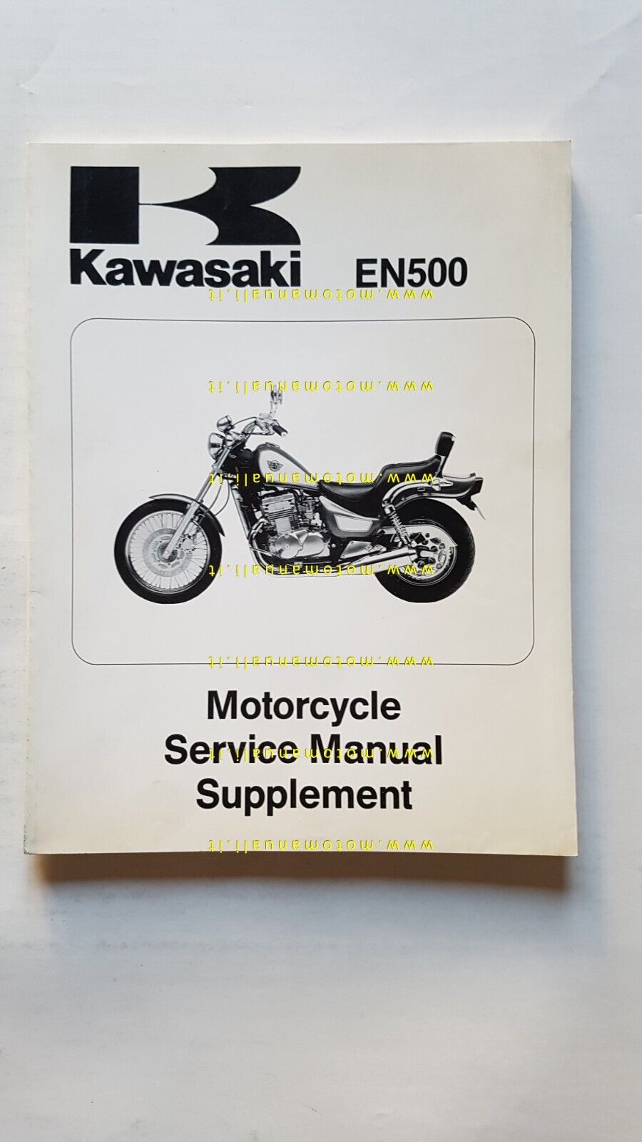 Kawasaki EN 500 1994 AGGIORNAMENTO manuale officina INGLESE workshop manual