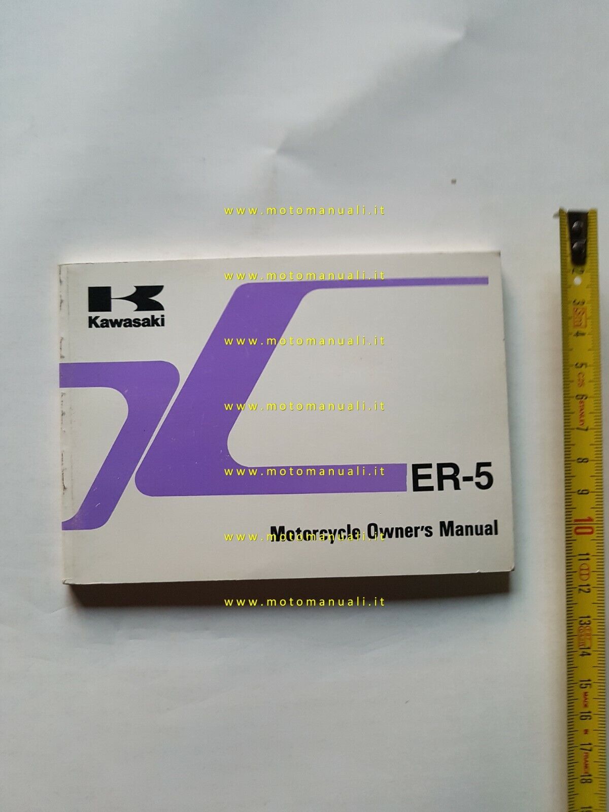 Kawasaki ER-5 500 1997 manuale uso INGLESE originale ENGLISH owner's …