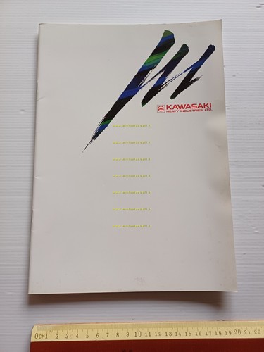Kawasaki Factory Guide presentazione aziendale tutti rami d'azienda 1988-89